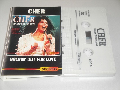 Cher - Holdin' Out For Love  Single Cassette Tape