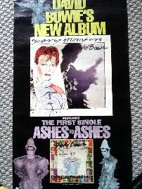 David Bowie Scary Monsters Album US Promotional Poster
