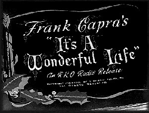 frank capra's it's a wonderful life opening credits