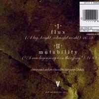 David Sylvian & Holger Czukay Flux & Mutability CD Album