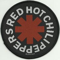 Red Hot Chili Peppers Red Logo Official Woven Patch