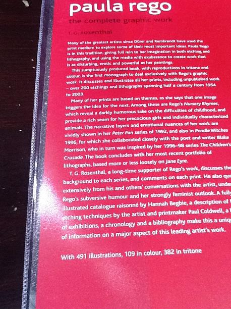 Paula Rego The Complete Graphic Work Hardcover Book