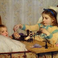 Albert Anker Canvas Prints