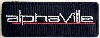 alphaville logo embroidered patch