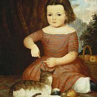 American School Louise Stover, Saratoga Springs Canvas Print