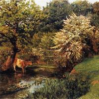 Arthur Hughes Poll the Milkmaid Fine Art Print