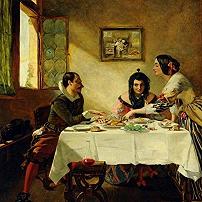 Augustus Egg Le diable boiteux Fine Art Print