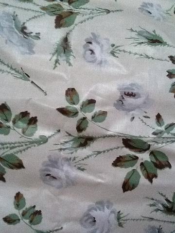Barnsley Rose Cotton Chintz Material