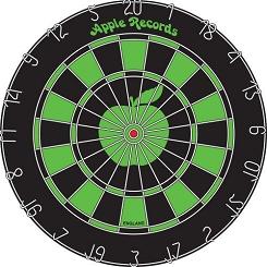 beatles dartboard