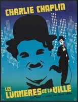 Charlie Chaplin City Lights French Film Poster