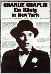 Charlie Chaplin King in New York German Film Poster