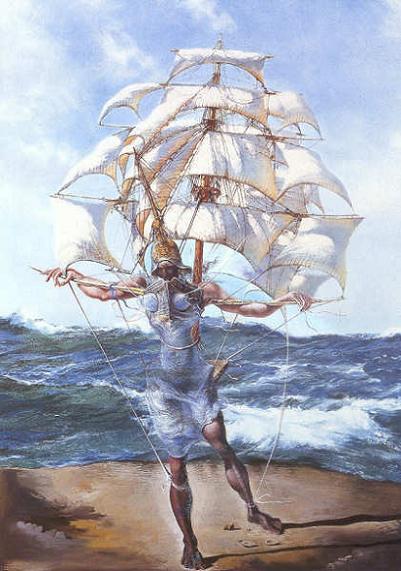 Salvador Dali The Boat