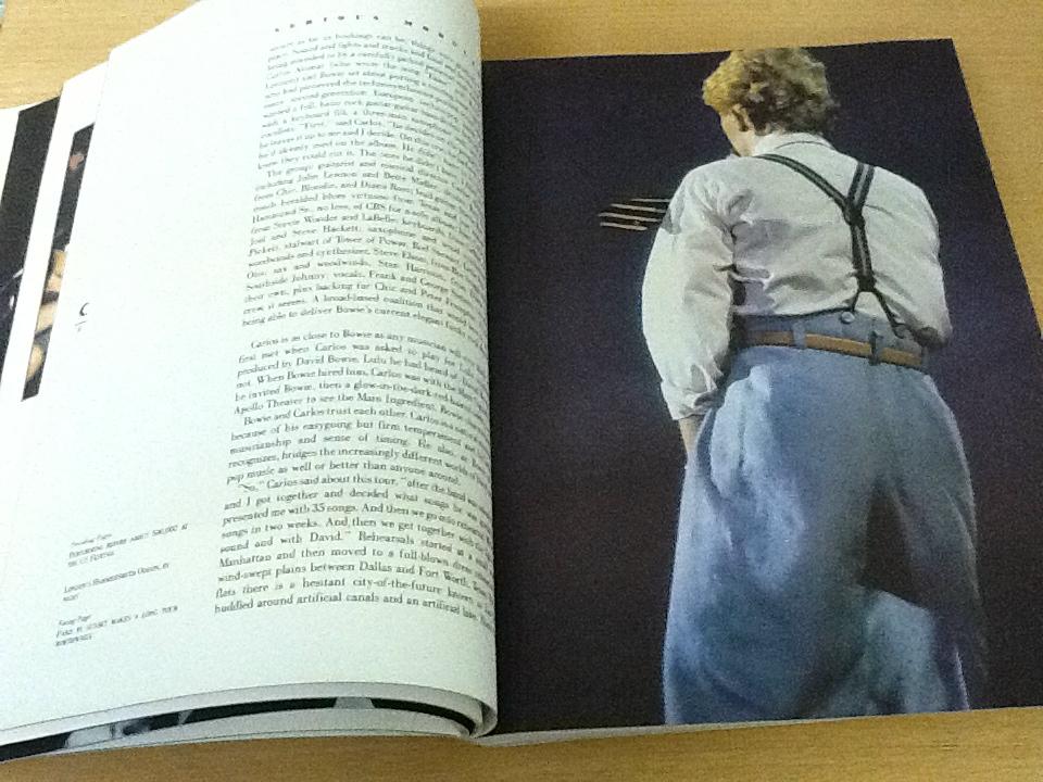 David Bowie :: Serious Moonlight :: 1983 World Tour Paperback Book