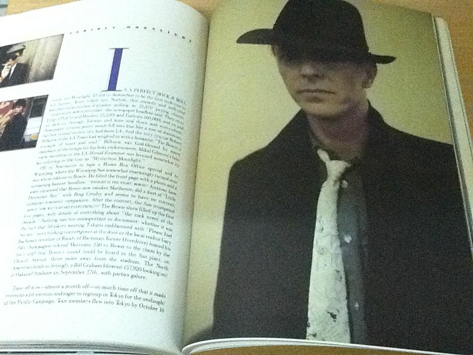David Bowie :: Serious Moonlight :: 1983 World Tour Paperback Book