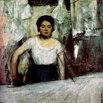 Edgar Degas La repasseuse