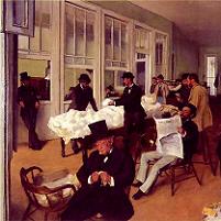 Edgar Degas La bourse de coton