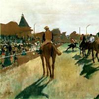 Edgar Degas Le défilé