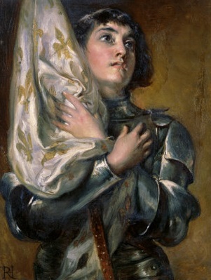 Title:  Joan of Arc;  Artist: Robert Alexander Hillingford