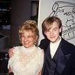 Actor Leonardo Dicaprio with Mother Irmelin at Golden Globes