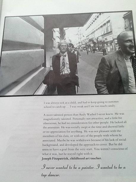 Andy Warhol In His Own Words Paperback Book