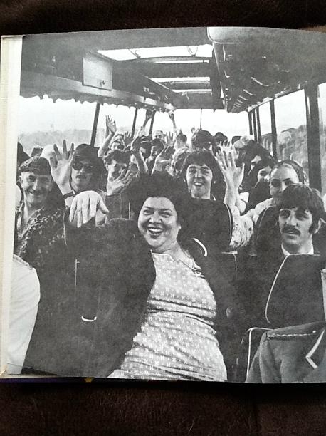 The Beatles Magical Mystery Tour 1970s issue UK 6 track STEREO double 7 vinyl EP