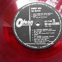The Beatles Rubber Soul Japanese Red Vinyl LP [Japan] [OP 7450] (1966)