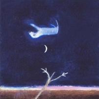 Craigie Aitchison Wayney going to Heaven Signed Screenprint 1989