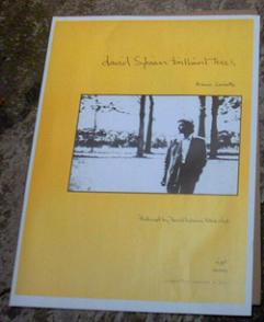 David Sylvian Brilliant Trees UK Reproduction Poster 1980s