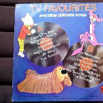 TV Favourites & Other Childrens Songs UK LP Vinyl
