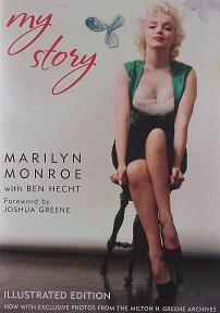 Marilyn Monroe My Story Hardcover Book