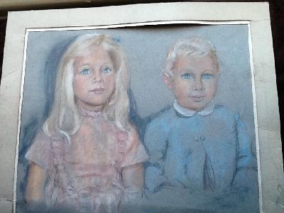 Charming Jack Russell Oil Painting