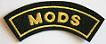 mod shoulder embroidered patch