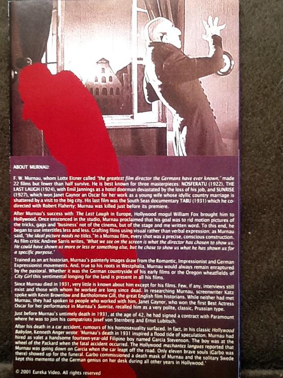 Nosferatu UK Dvd Set