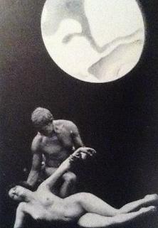 Photo-collage by Nusch Éluard