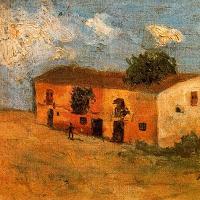 Picasso - House In The Field, 1893