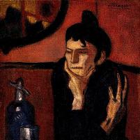 Picasso - The Absinthe Drinker, 1901