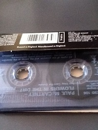 Paul McCartney Flowers In The Dirt Cassette and Ticket