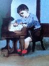 picasso paul drawing postcard