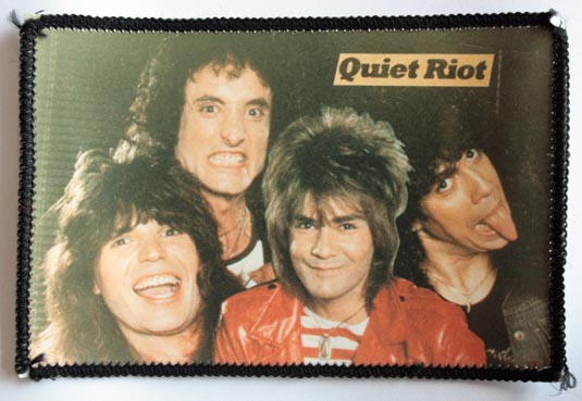 Quiet Riot :: 1980s Group Photo Patch - Buy