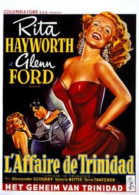 Rita Hayworth Affair In Trinidad Poster