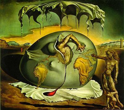 Salvador Dali Geopoliticus Child Art Print