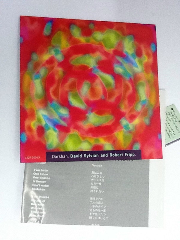 David Sylvian And Robert Fripp Darshan Japan CD, Maxi-Single (1993) - Various