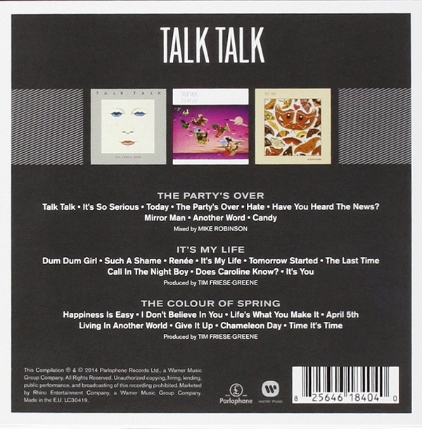Talk Talk The Triple Album Collection CD
