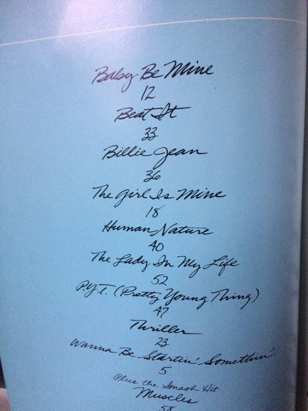 Michael Jackson Thriller Sheet Music Book